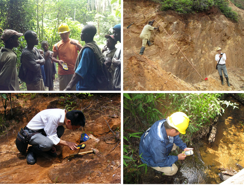集思宝MG758非洲地质勘探显身手